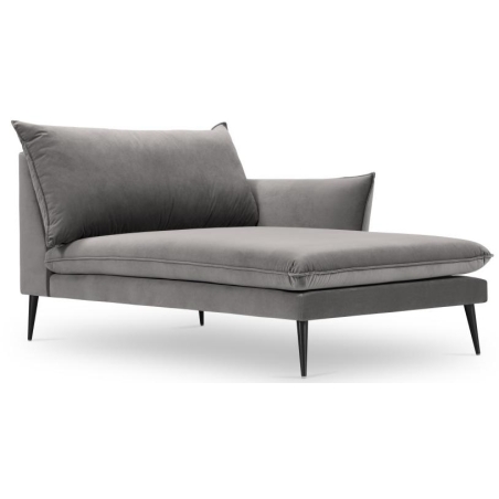 Kolor tapicerki: odcienie szarego Kolorystyka nóżek Milo Casa: Czarne Aksamit: Jasny Szary Blu13 