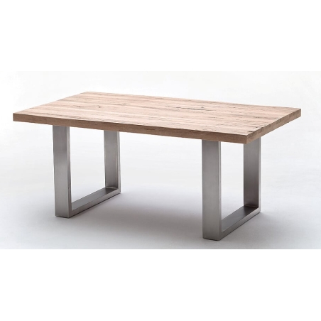 Castello Table 200 x 100 solid oak bleached MC Accent