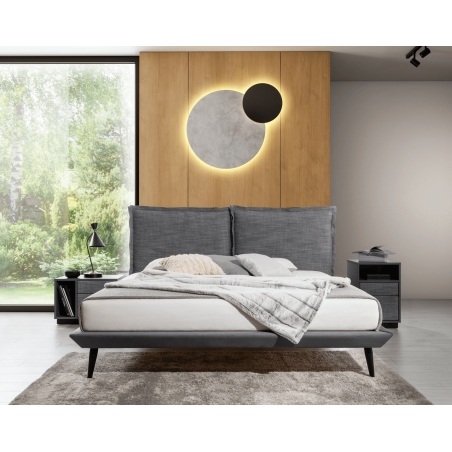 Stolik nocny pionowy szary Forli New Elegance (meble tapicerowane)