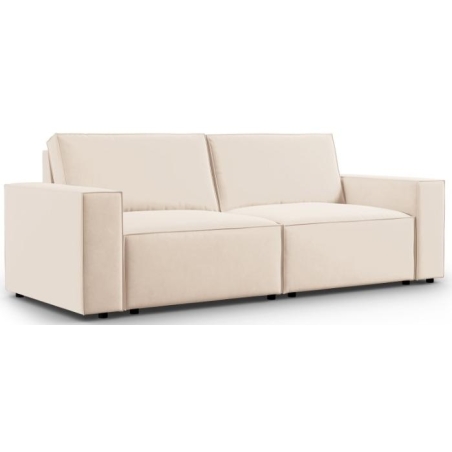 Carlo 3-seater sofa in Milo Casa velvet fabric