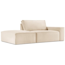Corner side: Left Kolor tapicerki: shades of beige Sztruks: Beige Fjo23 