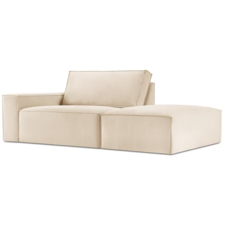 Strona narożnika - Prawa, kolor - odcienie beżu, Milo Casa Sztruks - Beżowy Fjo23