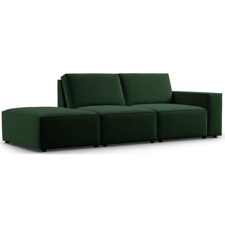 Carlo 3-seater sofa 255/102 in Milo Casa velvet fabric