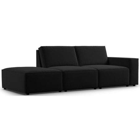 Sofa Carlo 3 os. 255/102 w aksamitnej tkaninie  producenta Milo Casa.