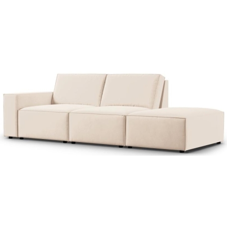 Corner side - Rights, colour - shades of beige, Milo Casa colour scheme Velvet - Light Beige Blu22