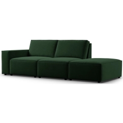 Corner side: Rights Kolor tapicerki: shades of green Aksamite: Bottle Green Blu78 