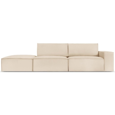 Carlo 3-seater sofa 255/102 in Milo Casa corduroy fabric