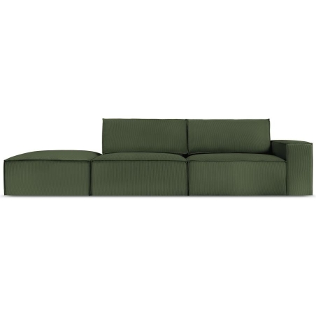 Carlo 3-seater sofa 255/102 in Milo Casa corduroy fabric