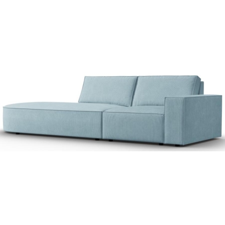 Carlo 3-seater sofa 263/102 rounded in Milo Casa corduroy fabric