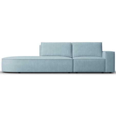 Sofa 3 os. Carlo 263/102 zaokrąglona w sztruksowej tkaninie Milo Casa