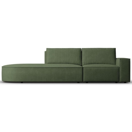 Carlo 3-seater sofa 263/102 rounded in Milo Casa corduroy fabric