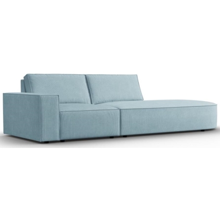 Carlo 3-seater sofa 263/102 rounded in Milo Casa corduroy fabric