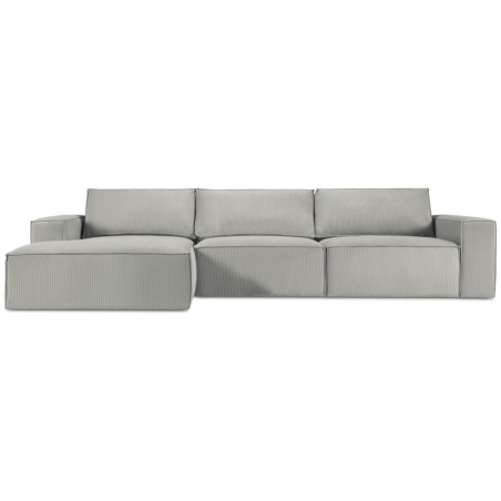 Carlo 4-seater corner sofa in Milo Casa corduroy fabric