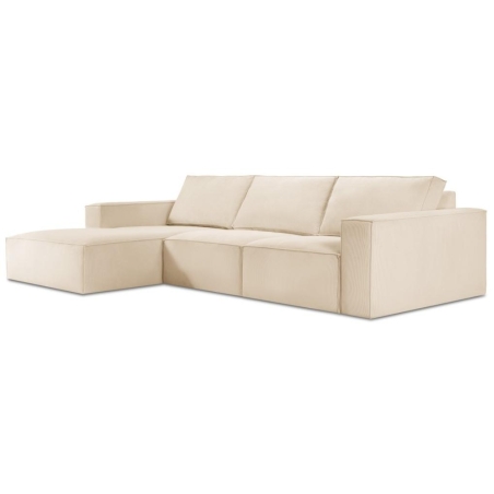 Corner side - Left, colour - shades of beige, Milo Casa Stroux - Beige Fjo23