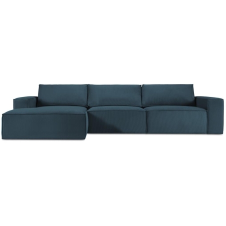 Carlo 4-seater corner sofa in Milo Casa corduroy fabric