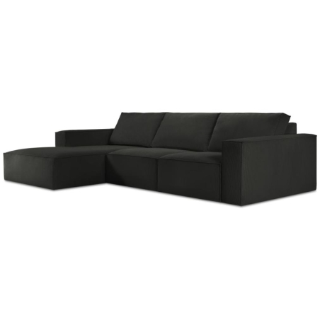 Carlo 4-seater corner sofa in Milo Casa corduroy fabric