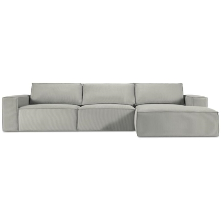 Sofa narożna 4 os. Carlo w sztruksowej tkaninie Milo Casa