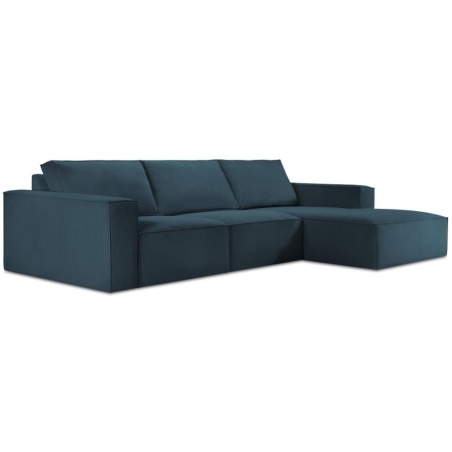 Carlo 4-seater corner sofa in Milo Casa corduroy fabric
