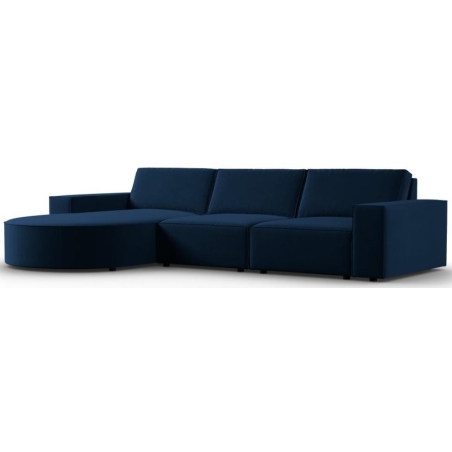 Sofa narożna Carlo 4 os. 289/166 w aksamitnej tkaninie producenta Milo Casa.