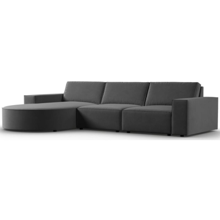Sofa narożna Carlo 4 os. 289/166 w aksamitnej tkaninie producenta Milo Casa.