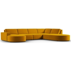 Corner side: Rights Kolor tapicerki: shades of yellow Aksamite: Blu68 Yellow 