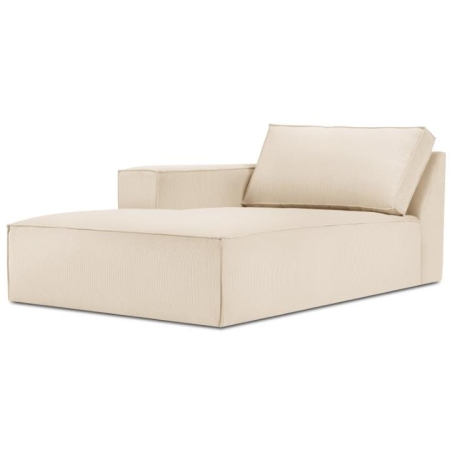 Corner side - Left, colour - shades of beige, Milo Casa Stroux - Beige Fjo23