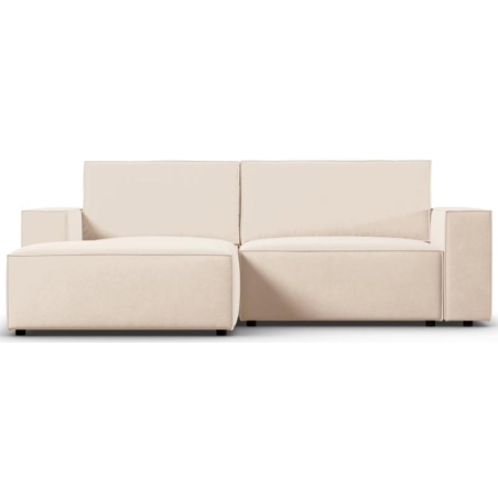 Carlo 3-seater corner sofa in Milo Casa velvet fabric