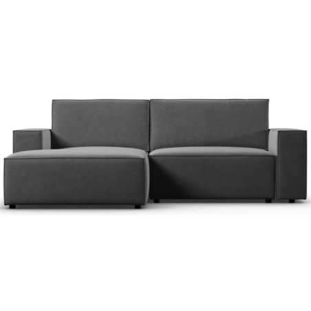 Sofa narożna 3 os. Carlo w aksamitnej tkaninie Milo Casa