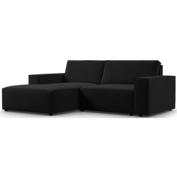 Corner side: Left Kolor tapicerki: shades of black Aksamite: Black Blu19 