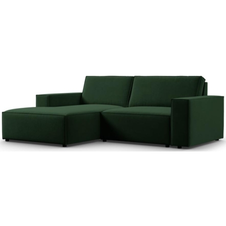 Carlo 3-seater corner sofa in Milo Casa velvet fabric