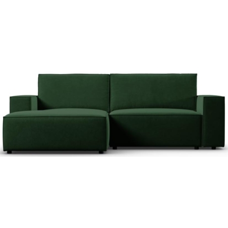 Carlo 3-seater corner sofa in Milo Casa velvet fabric
