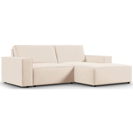 Sofa narożna Carlo 3 os. w aksamitnej tkaninie producenta Milo Casa.