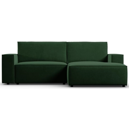 Carlo 3-seater corner sofa in Milo Casa velvet fabric