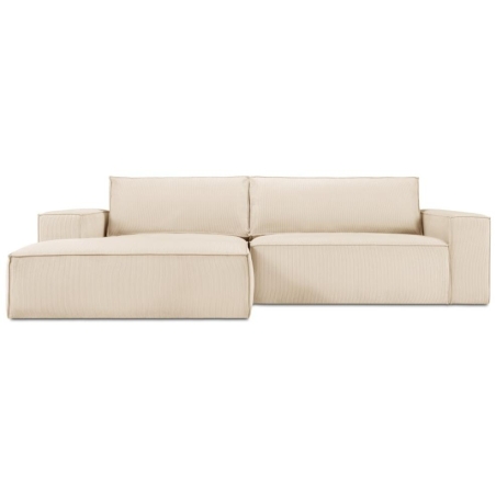Sofa narożna 3 os. Carlo w sztruksowej tkaninie Milo Casa