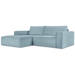 Corner side: Left Kolor tapicerki: blues and grenades Sztruks: Light Blue Fjo83 