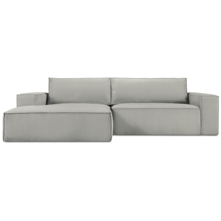 Carlo 3-seater corner sofa in Milo Casa corduroy fabric