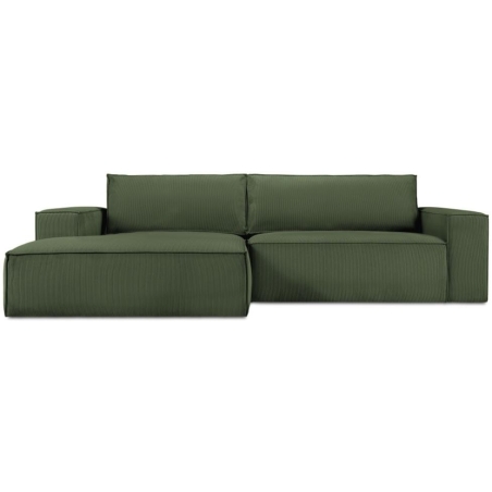 Sofa narożna 3 os. Carlo w sztruksowej tkaninie Milo Casa