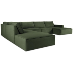 Corner side: Left Kolor tapicerki: shades of green Sztruks: Bottle Green Fjo77 