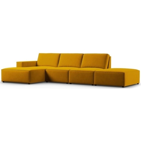 Sofa narożna Carlo 5 os. w aksamitnej tkaninie producenta Milo Casa.