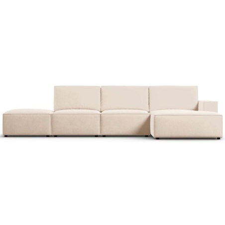 Sofa narożna 5 os. Carlo w aksamitnej tkaninie Milo Casa