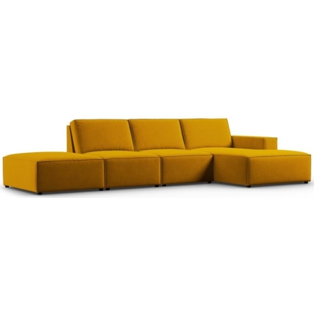 Sofa narożna Carlo 5 os. w aksamitnej tkaninie producenta Milo Casa.