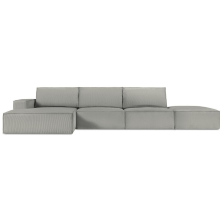 Sofa narożna 5 os. Carlo w sztruksowej tkaninie Milo Casa