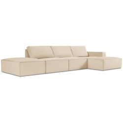 Corner side: Rights Kolor tapicerki: shades of beige Sztruks: Beige Fjo23 