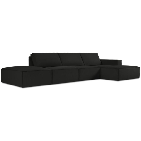 Corner sofa 5 seater. Carlo in Milo Casa corduroy fabric