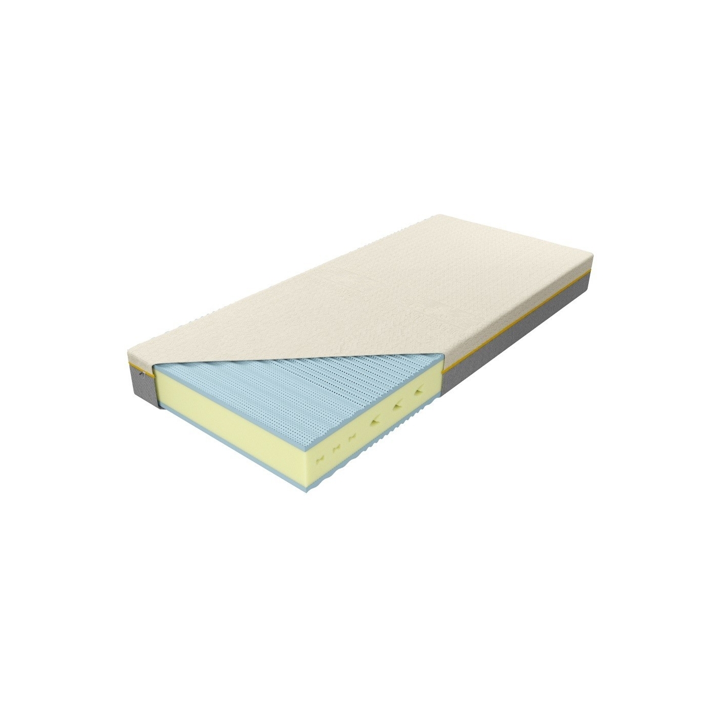 Ewelina Blue foam mattress MK Foam Kolo. Internet Furniture Store
