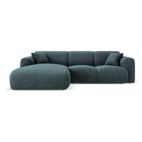 Sofa narożna 4-osobowa Nolio 260x170 Cosmopolitan design zielona lewa