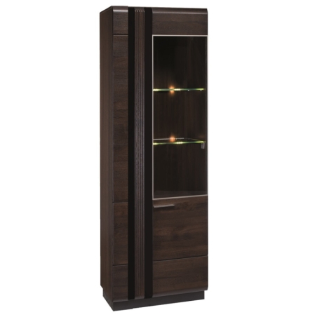 Porti Type 11 Vitrine Chocolate Oak Szynaka Meble