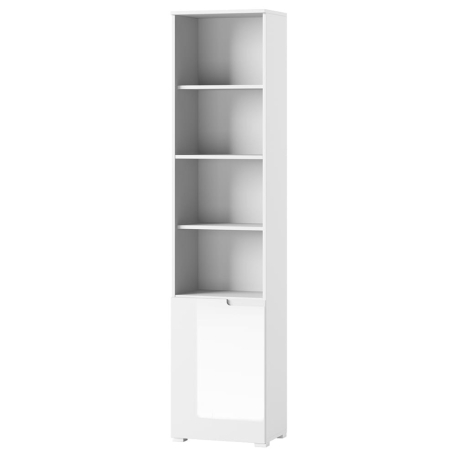Shelving unit Selene white gloss Type 12 Szynaka Meble