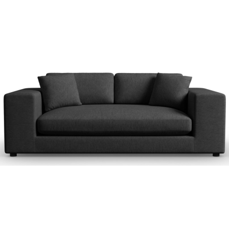 Sofa trzyosobowa Tendance tkanina strukturalna Christian Lacroix czarna