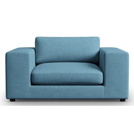 colour - blues and grenades, Christian Lacroix Tendance Structured fabric - Blue (BABSKY)